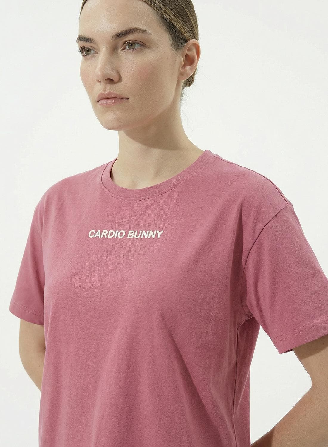 Women's Oversized Back Graphic Print T-Shirt pure Cotton Drop Shoulder