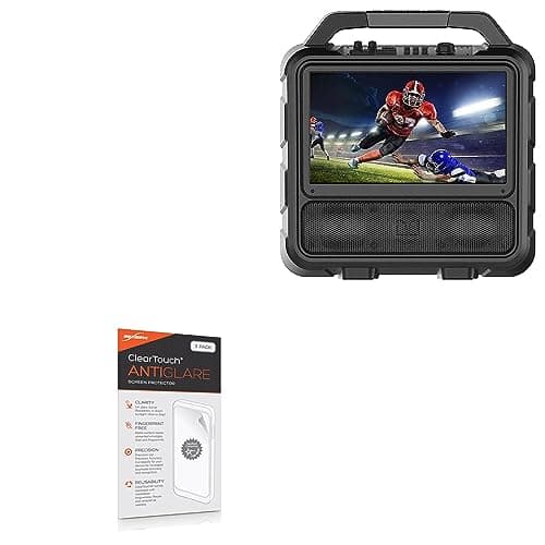 BoxWave Screen Protector Compatible with Monster Vision Portable Entertainment System ClearTouch AntiGlare 2Pack AntiFingerprint Matte Film Skin