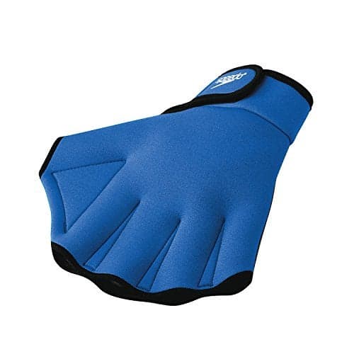 Speedo unisex adult Swim Training Fitness aquatic gloves Royal XLarge US
