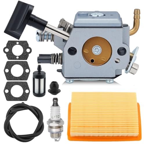 Dalom BR420 BR340 Carburetor Kit for Stihl BR340 BR380 BR400 BR420C BR320 SR320 SR340 SR380 SR400 SR420 Backpack Blower Model Carburetor Parts Replace Stihl 4203-120-0601 Carb