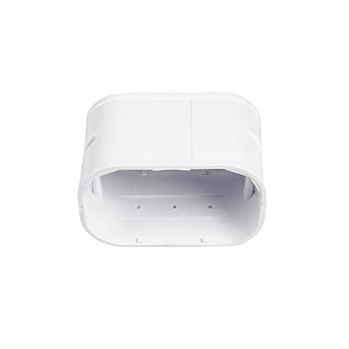 LyPrem PVC Line Cover Kit Parts Accessories for Ductless Mini Split (4" Coupling,White)