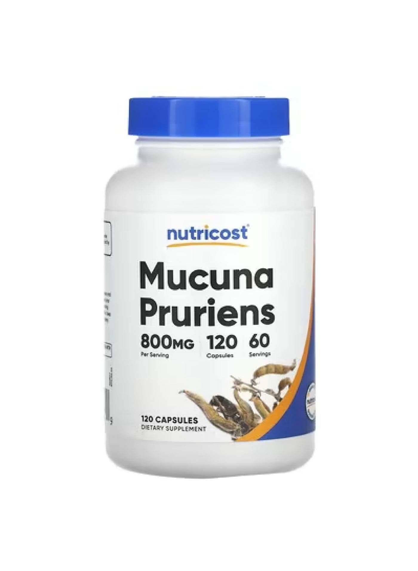 Mucuna Pruriens, 120 Capsules (400 mg per Capsule)