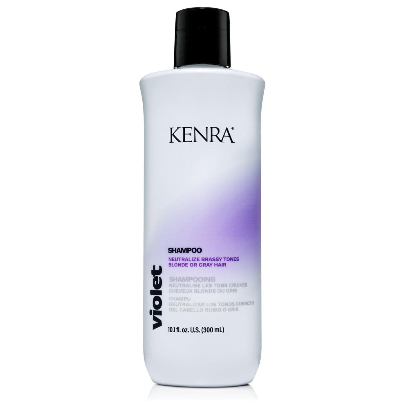 Kenra Violet Shampoo Eliminates Brassy Tones Purple Pigment Deposit Neutralizes Yellow Moisturizes Processed Hair Enhances Vibrancy of Blonde or Gray Hair Color Safe 101 fl oz