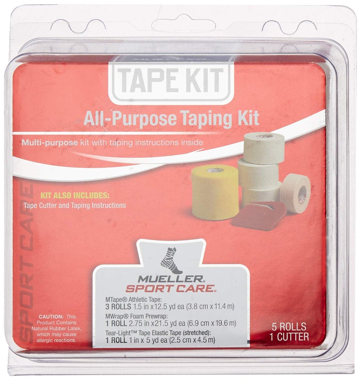 MUELLER Sports Medicine AllPurpose Taping Kit AllInOne for Fast Effective Taping