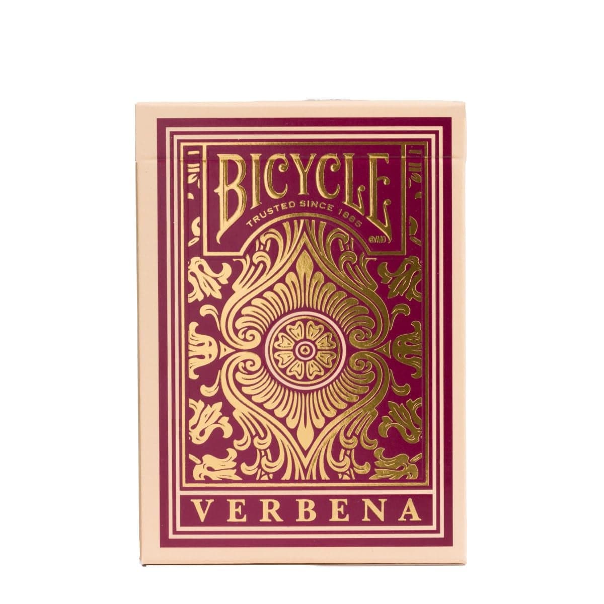 Bicycle Verbena Floral Premium Playing Cards, Gold Foil, 1 Deck