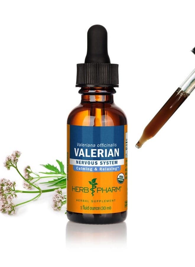Certified Organic Valerian Root Liquid Extract for Relaxation and Restful Sleep, Organic Cane Alcohol, 1 Ounce