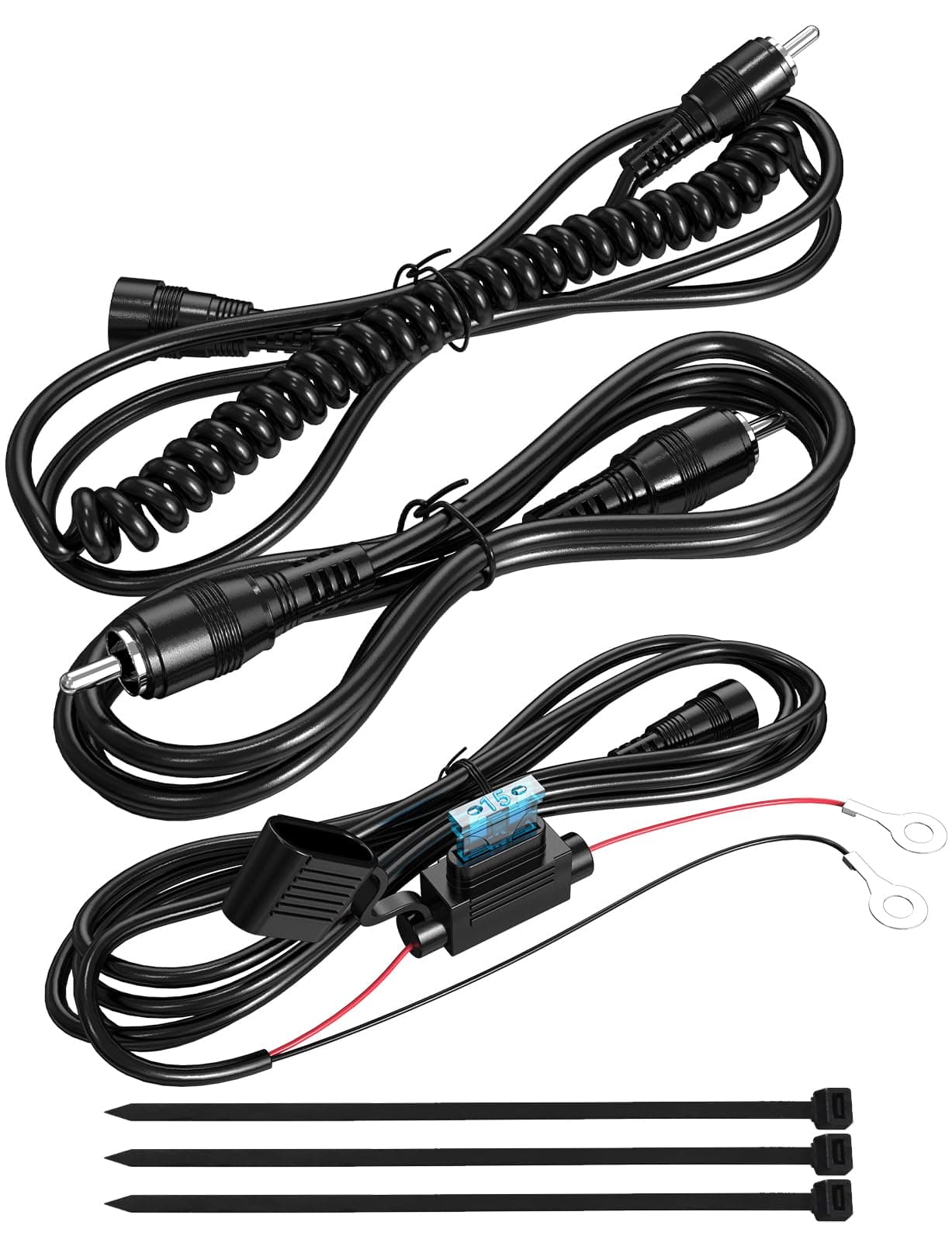 Heated Shield Cord, Mellbree Snowmobile Helmet Heated Shield Cord Replacement Electric Shield Wire Tight Hook Up A Heated Shueld (Kit)