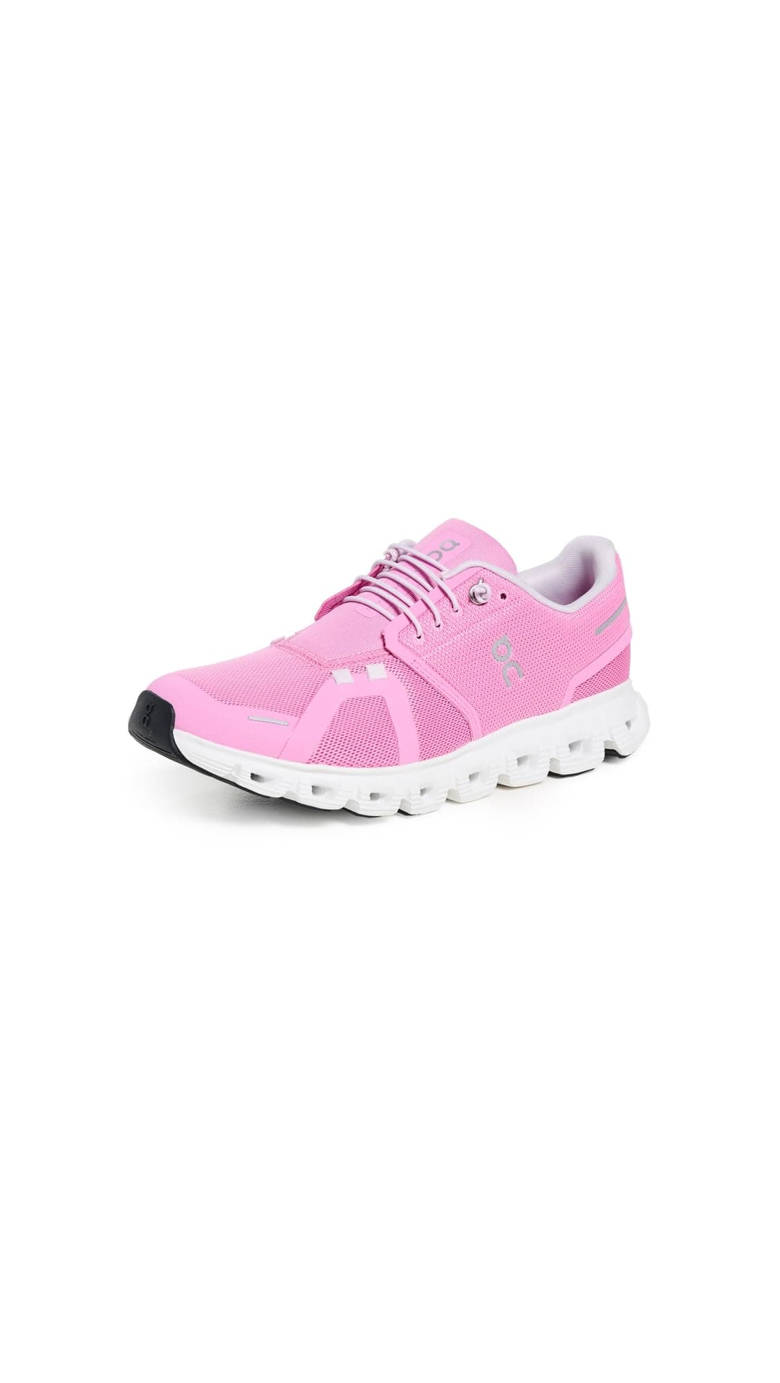 On Women's Cloud 6 Sneakers, Raspberry/White, 8.5 Medium US