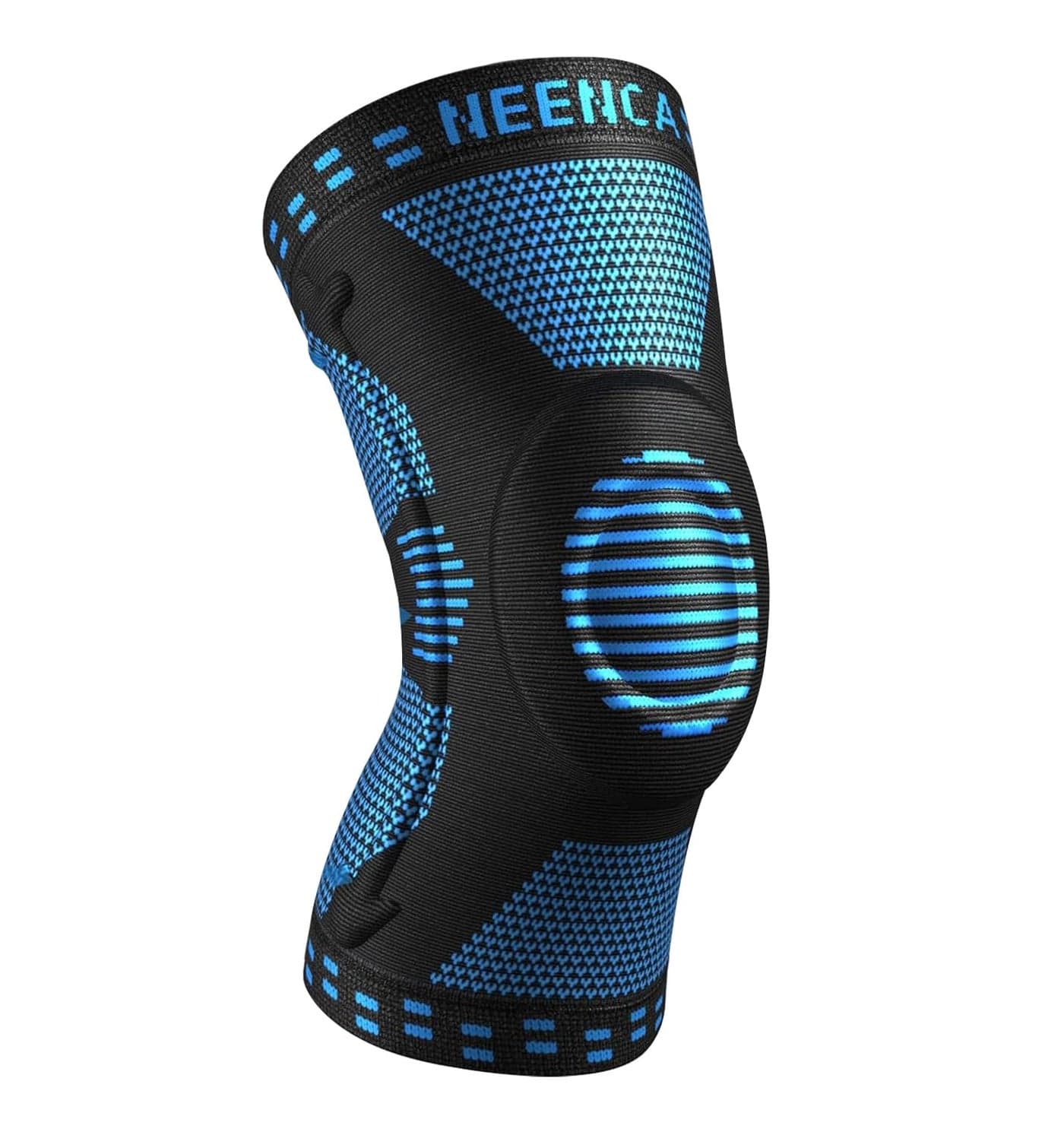 NEENCA Professional Knee Brace, Compression Knee Sleeve with Patella Gel Pad & Side Stabilizers, Medical Knee Pad for Running, Workout, Arthritis, Joint Recovery - Single (Blue, XXL)
