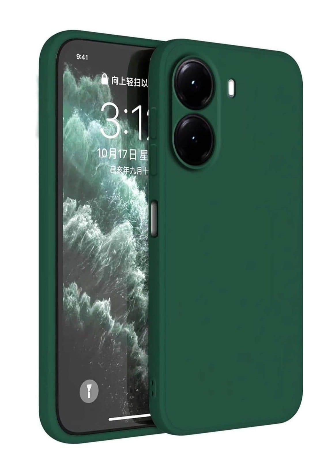 Premium Soft Silicone Case for Xiaomi Poco X7 Pro 5G with Anti-Scratch Protection, Inner Microfiber Lining, and Enhanced Camera Guard
