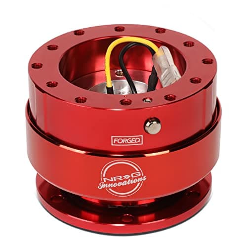NRG Innovations SRK-200RD-TI Quick Release (Red Body/TI Ring)