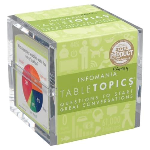 TABLETOPICS Family Infomania Questions to Start Great Conversations