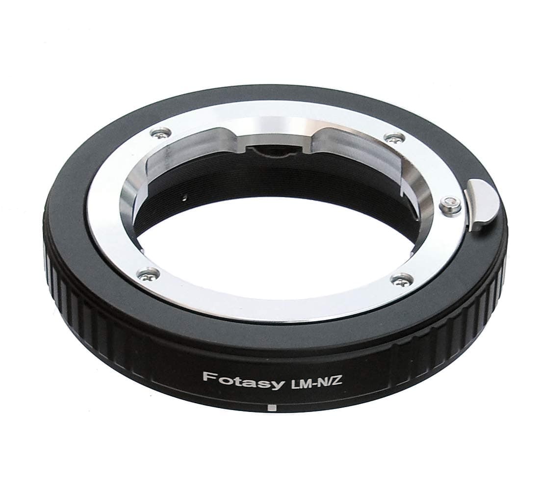 Fotasy Leica M Lens to Nikkor Z Mount Adapter, Leica M to Z Adapter, LM Z Adapter, Copper, Infinity Focus,Compatible with Nikon Z Mount Mirrorless Camera Z 30 Z 50 Z 5 Z 6 Z 7 Z 6II Z 7II z fc Z 9