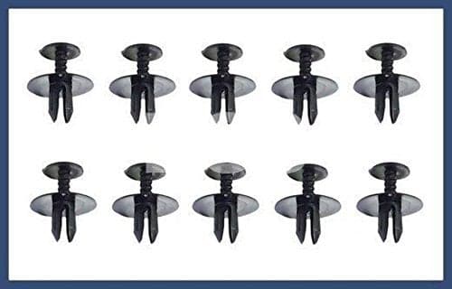 10 X BMW Genuine Hood Air Duct Trunk Insulation Body Part Spring Pad Rivet for 128i 135i 318i 318is 318ti 320i 323Ci 323i 325Ci 325e 325i 325is 325ix 325xi 328Ci 328i 328xi 330Ci 330i 330xi 335d 335i 335is 335xi 524td 525i 525xi 528e 528i 528iX 528xi 530i 530xi 533i 535i 535iX 535xi 540i 540iP 545i