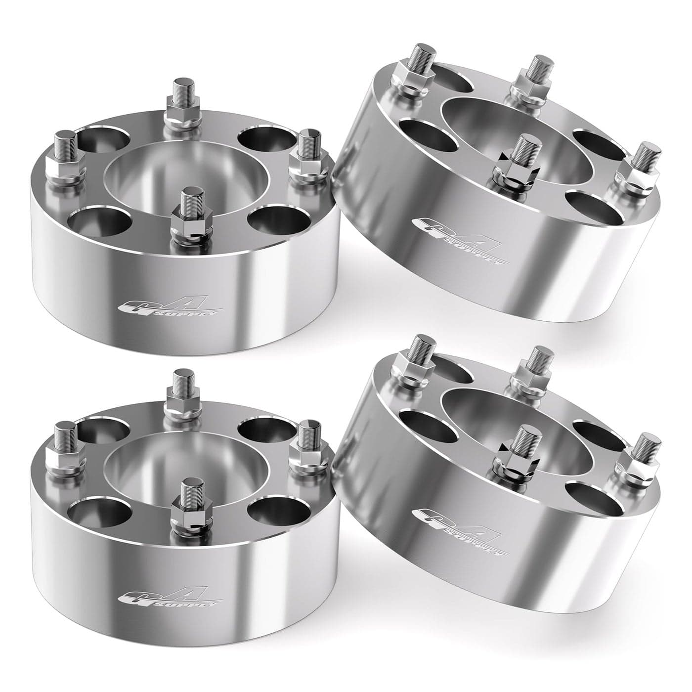 GAsupply 4x110 ATV Wheel Spacers 2 inch with 10125 Studs Wheel Spacer Adapters 74mm Hub Bore Compatible with Honda Suzuki Yamaha BombardierRead Listing for Year Model Info 4 Pack