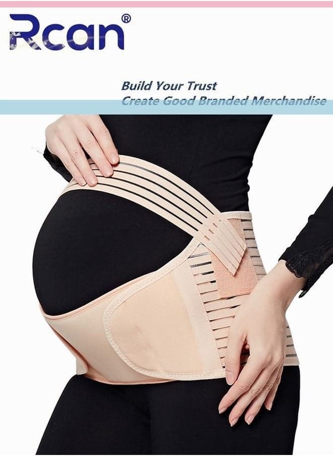 3 in 1 Maternity Belly Belt for Pregnancy Breathable And Comfortable Pregnancy Belly Support Band Adjustable Pelvic Support Bands Tummy Band Sling Provides Relief from Abdomen Pelvic Waist Back Pain