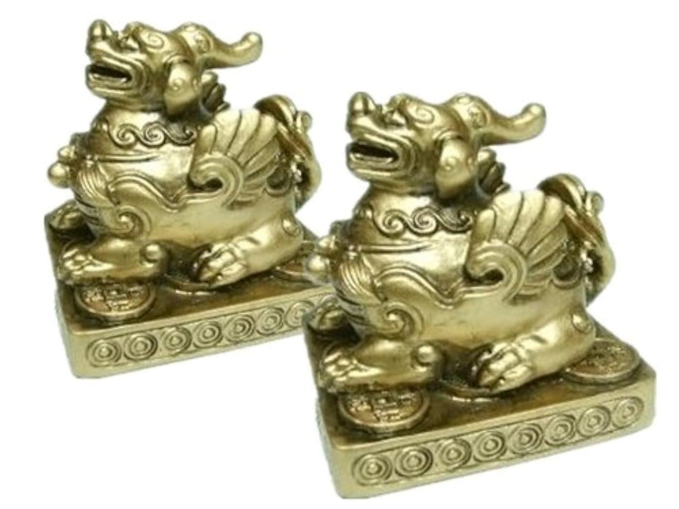 Betterdecor Feng Shui Pi Yao/Pi Xiu Decoration Statue for Protection and Wealth Luck