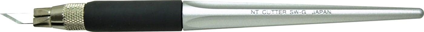 NT Cutter Aluminum DieCast Holder Cushioned Grip Art 1 D500GP