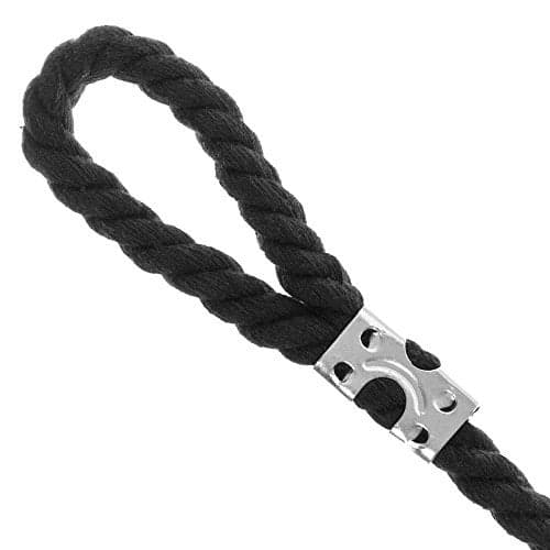 Metal Clips for Rope, Cord, String - Heavy Duty Zinc Plated Double Rope Clamps (1 Inch, 2 Pack)