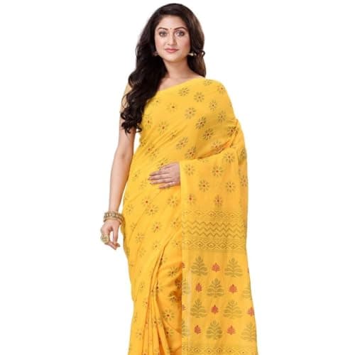 dB DESH BIDESH Women`s cotton silk saree handloom party, wear chiffon georgette banarasi silk sarees for women mysore silk fancy latest, collection wedding sarees for women
