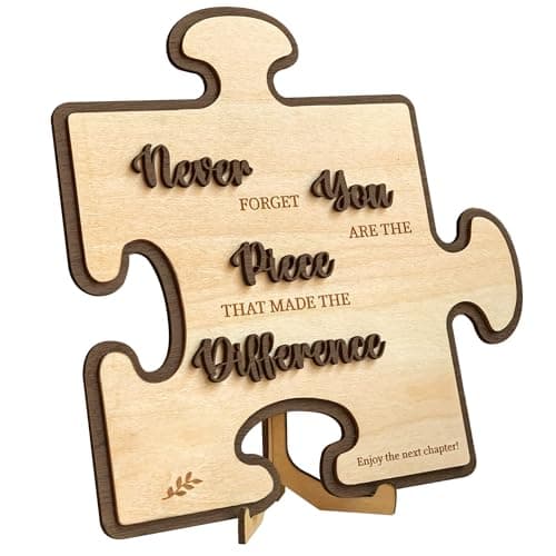Stofinity Farewell Gifts for Coworkers Men Goodbye Gifts for Coworkers Women Boss Farewell Gift Ideas Retirement Plaque for Teacher Going Away Present for Coworkers Leaving for New Job