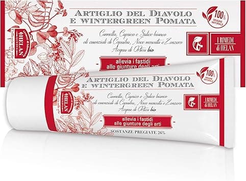 Helan The Remedies 100 Natural Strong Devils Claw Joint Joint Cream Muscle Massage Antiinflammatory Vitamin C B E Antioxidant Sweet Almond Oil Shea Butter 75 ml