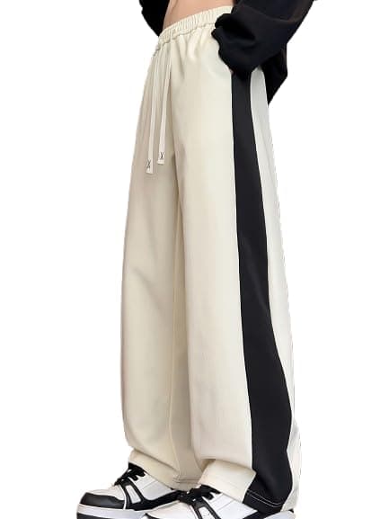 FN3 Loosefit Broad Stripe Trackpants for Men || Lower Skin