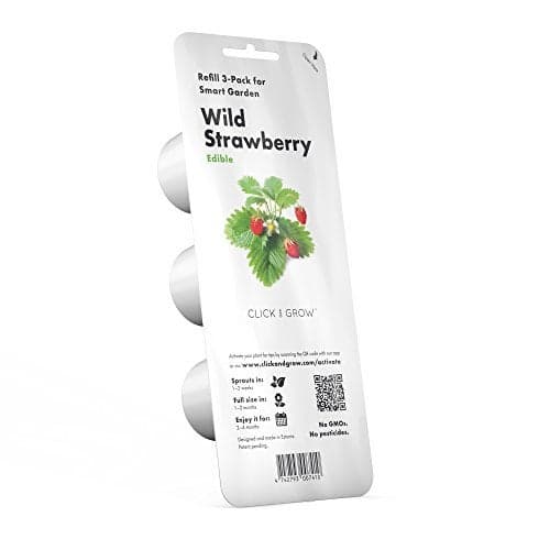 Click and Grow Smart Garden Wild Strawberry Plant Pods, 3-Pack