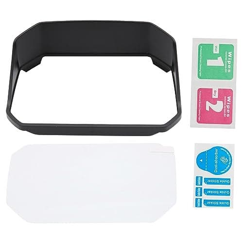 Motorcycle Speedometer Display Visor set, Speedometer Glare shield Cover, Replacement for BMW F750GS F850GS/ADV R1200GS LC/ADV R1250GS/ADV/R F750 F850 R1200 R1250 GS