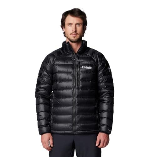 Columbia Men's Arctic Crest Down Jacket, Black, 2X Big