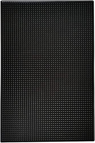 Highball & Chaser Bar Mat 18 x 12, Thick Durable and Stylish Bar Mat for Spills. Non Slip, Non-Toxic, Service Mat for Coffee, Bars, Restaurants Counter Top