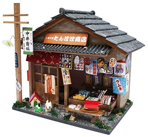 Billy handicraft dolls house kit Japan Showa Series Kit Candy Shop 8532