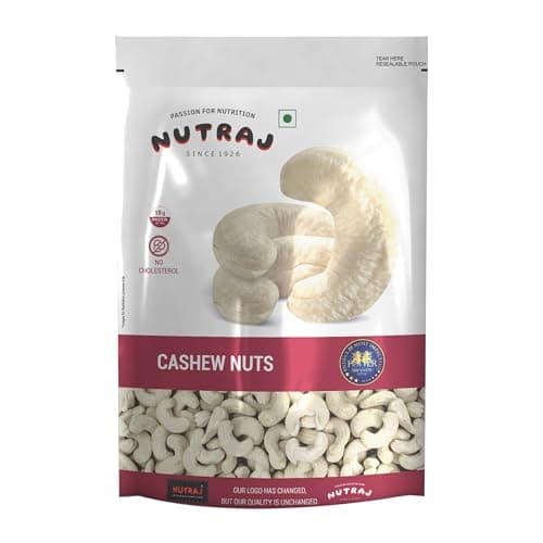 Nutraj Cashews 250g Pouch | Kaju | Dry Fruits and Nuts | Grocery Items