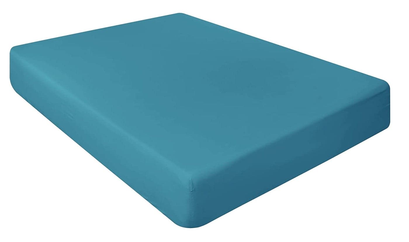NIYS Luxury Bedding Finest 100 Egyptian Cotton 1025CM Fitted Sheets King Teal