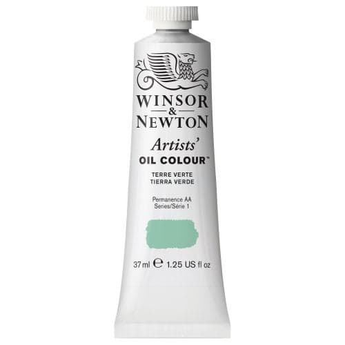 Winsor & Newton Artists' Oil Color, 37ml (1.25 oz) Tube, Terre Verte