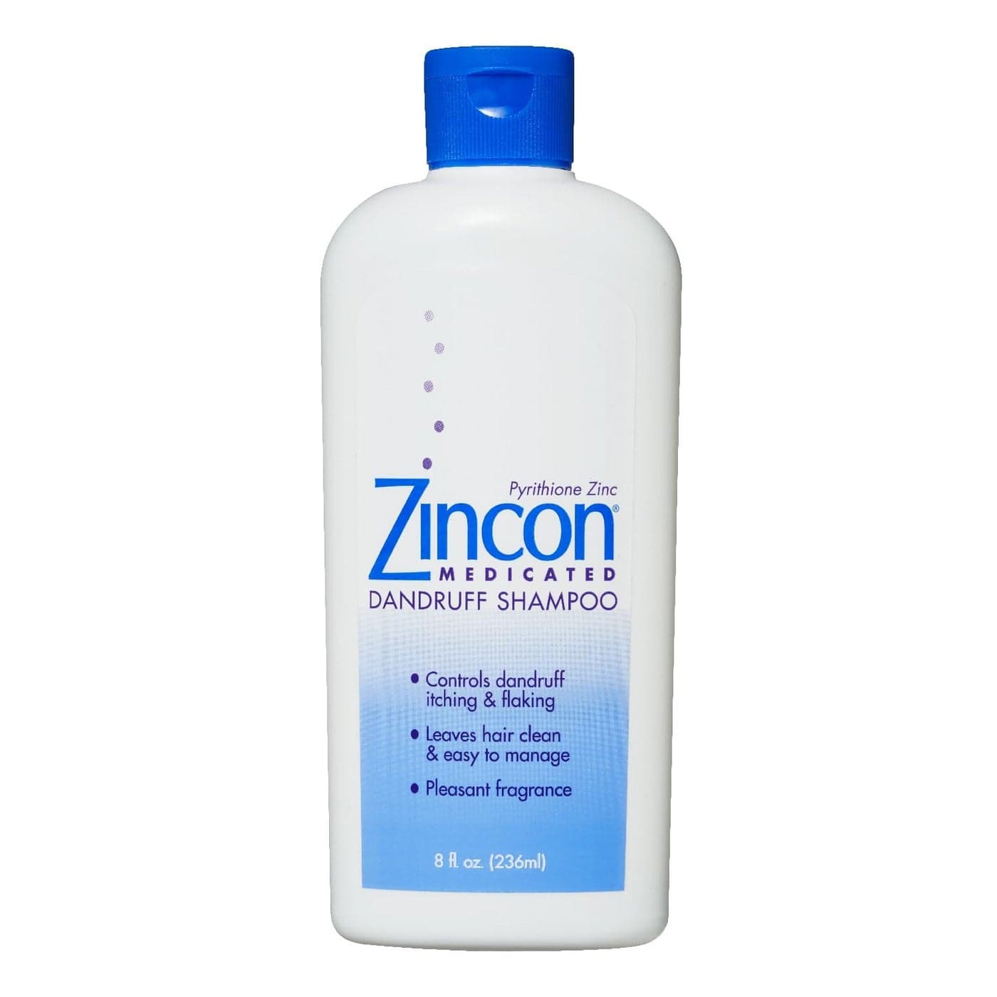 Zincon Medicated Dandruff Shampoo 8 Fluid Ounce