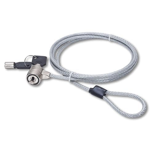 Manhattan Laptop Lock - with 4.6 ft Security Cable, K-Slots, Radial Lock Design with 2 Keys Included - For Computer, Notebook, Displays, Projector and Mobile Devices – Lifetime Mfg Warranty – 440271