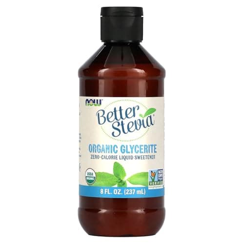 Now Foods Stevia Glycerite, 8 Fl Ounces (Packaging May Vary)