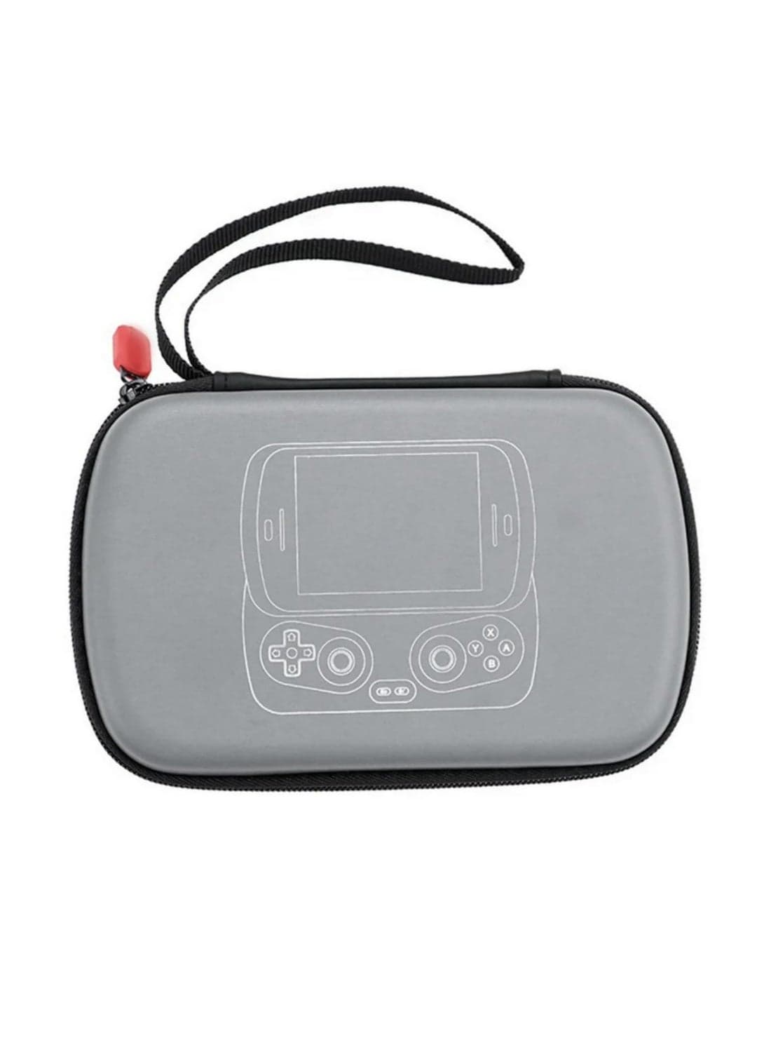 Hard Carrying Case for Anbernic RG Slide Travel Friendly Stylish Flannel Protective Shell Shockproof Anti Fall Storage Box Handheld Game Console Accessories Compact 17.1*11.2*4cm