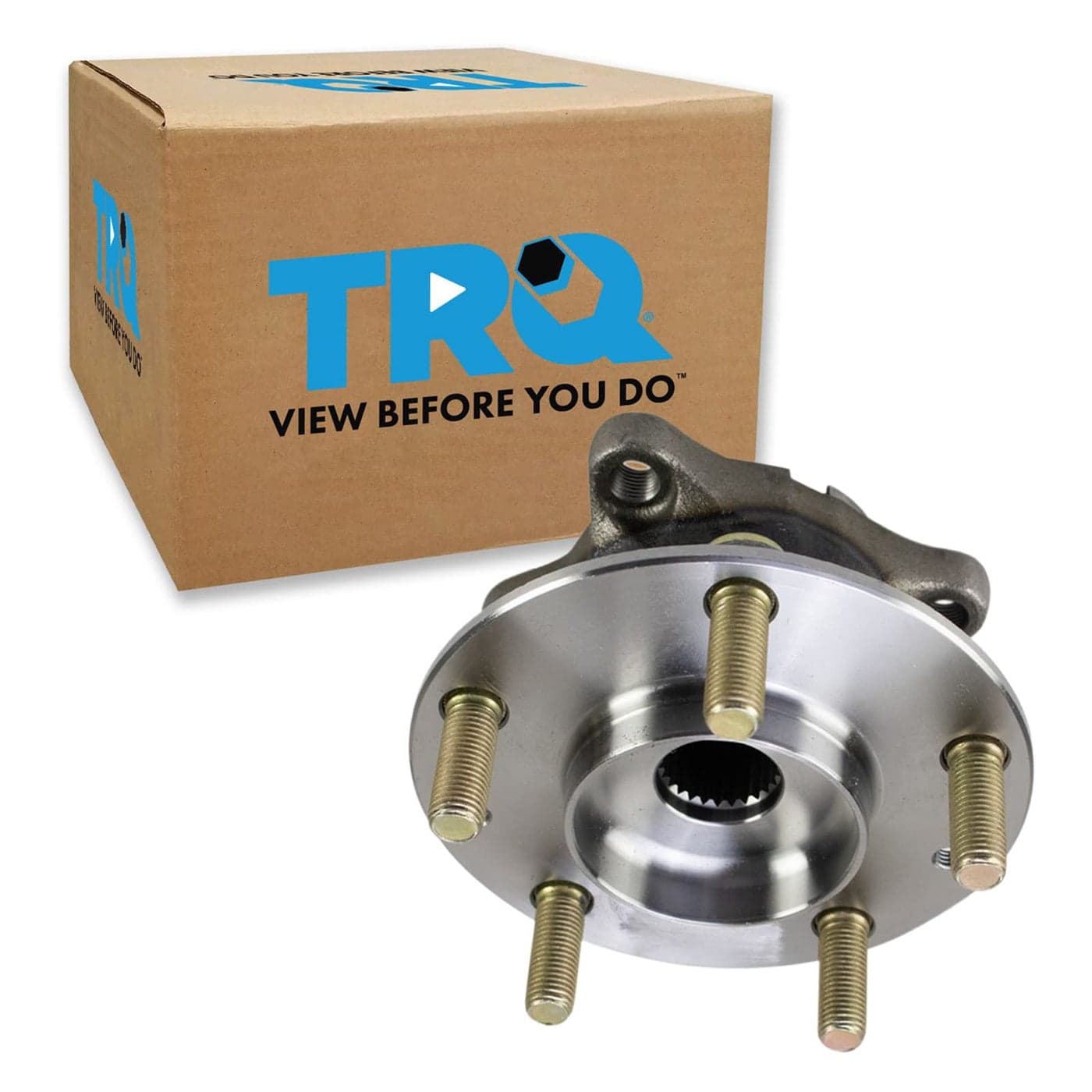 TRQ Rear Left Right Wheel Hub Bearing Assembly Driver Passenger Side Compatible with 20162021 Mazda CX3