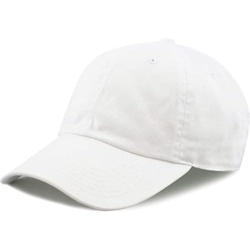 lowercase Unisex Cotton Cap (L-CAP-BASEBALL_White_Free Size)