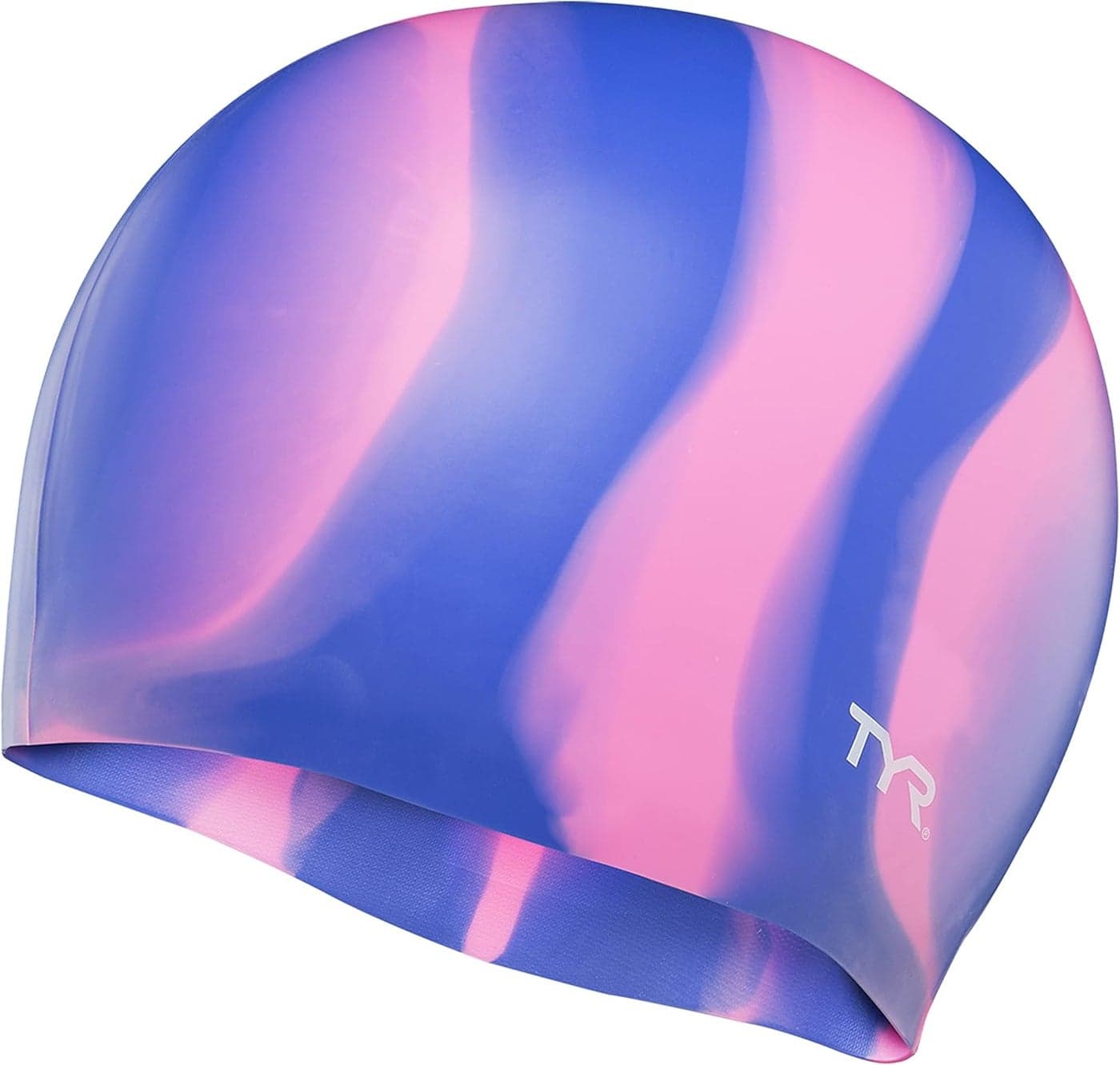 TYR Multi Color Silicone Adult Swim Cap