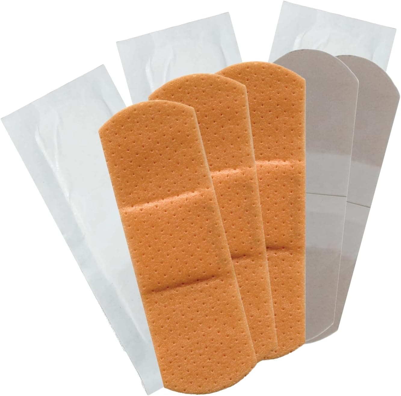 200 Sheer Plastic Flexible Adhesive Bandages with NonStick Pad Strong Sterile 1x3 Bandage for Wound Care for First Aid Kits Latex Free Long Lasting Dressing for Cuts and Abrasions 2x100