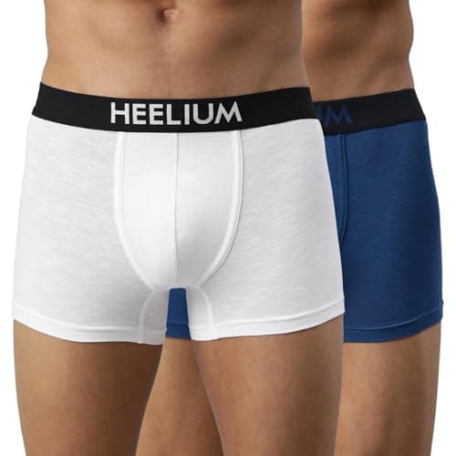 HEELIUM Bamboo Underwear Trunk for Men | 3X Softer Than Cotton & Odour Free | Stretchy Fabric & Durable Waistband