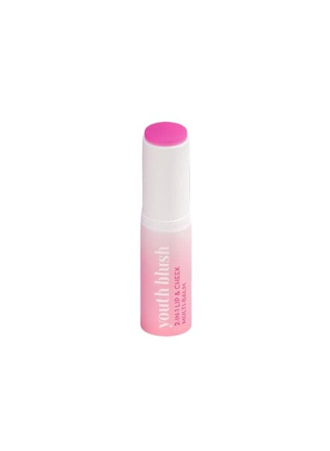 The Crme Shop YOUTH BLUSH 2In1 Lip Cheek MultiBalm Made in Korea Pink Lip and Cheek Stick