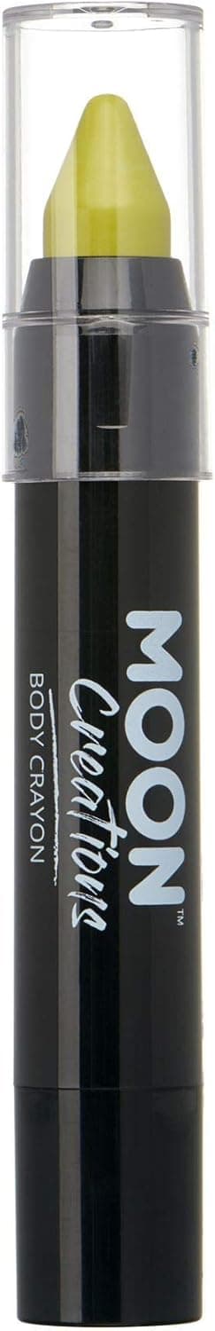 Face Paint Stick / Body Crayon makeup for the Face & Body by Moon Creations - 0.12oz - Lime Green
