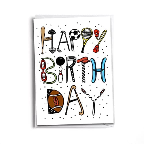 Sole Inspired Happy Birthday Card | Sports Lover | Athlete Birthday Card