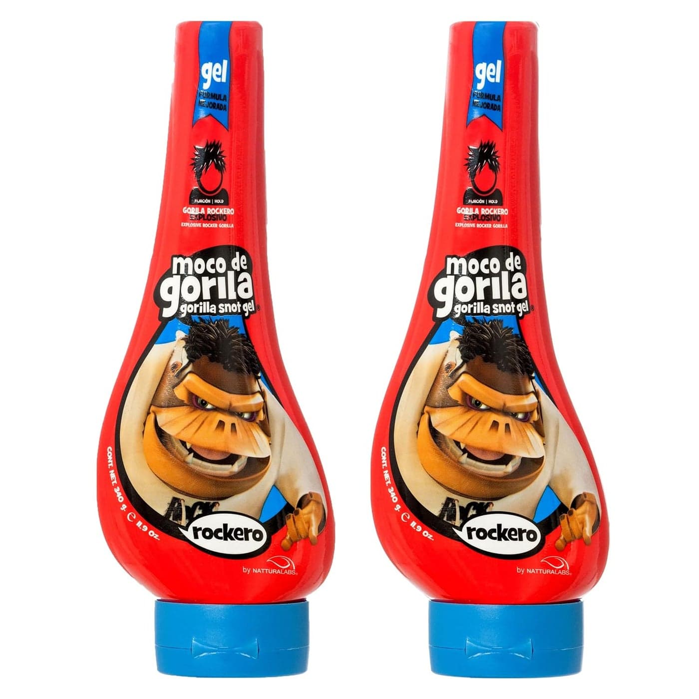 Moco de Gorila Gorilla Snot Hair Gel Rockero 1199 oz 340g 2 PACK
