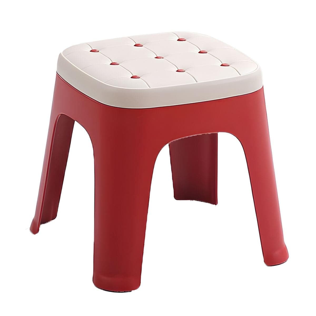 GLIVE LABEL Plastic Stool Light Footstools Durable and Movable Kids Stool Childrens Footstools Kindergarten Learning StoolsChildrens Dresser Stool
