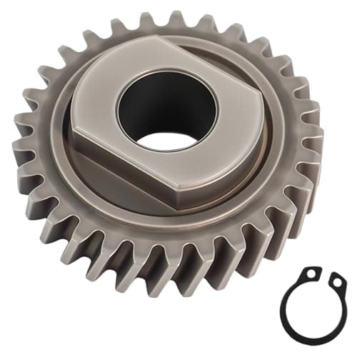 W11086780 Worm Gear Replace 9703543, 9706529 for compatible with Kitchen Aid Mixer W10916068, WP9706529 Include 9703680 Circlip